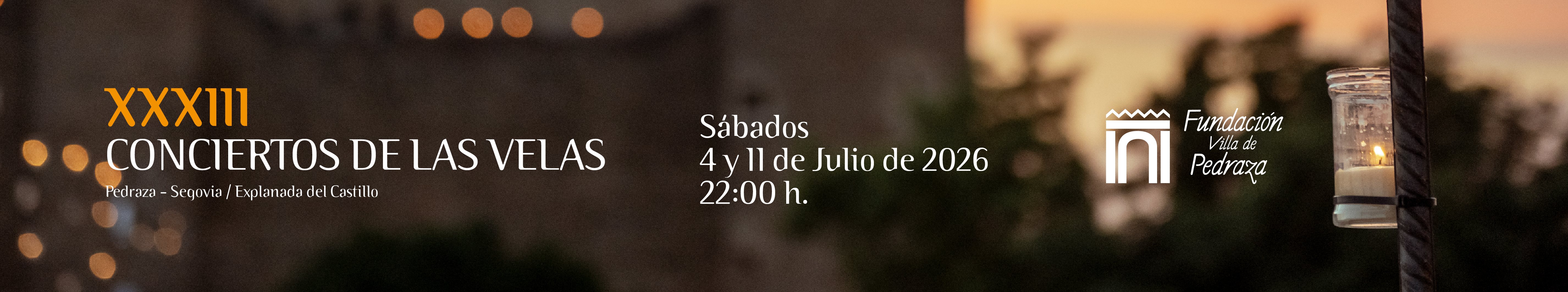 Conciertos de las Velas