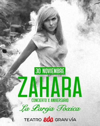 Concierto Zahara - La pareja tóxica en Madrid