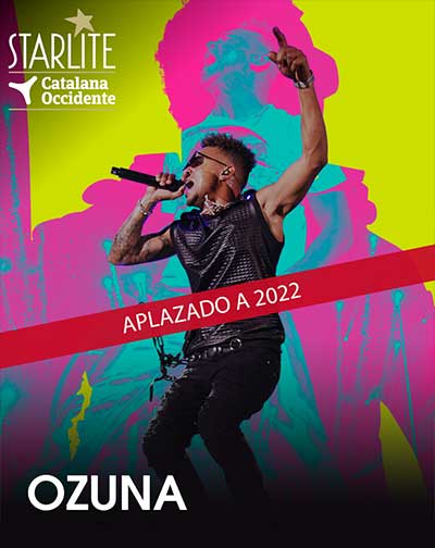 Concierto Ozuna - Festival Starlite Catalana Occidente 2022 en Málaga
