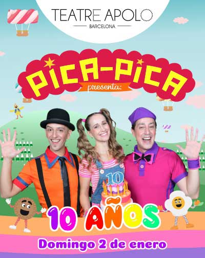 Entradas 10 Años de Pica Pica en Barcelona