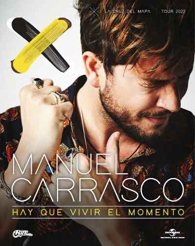 Concierto Manuel Carrasco - Gira La Cruz del Mapa - Hay que vivir el momento en Alicante/Alacant