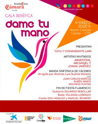 Concierto Gala Benéfica - Dame Tu Mano - Asociación Colibrí en Sevilla
