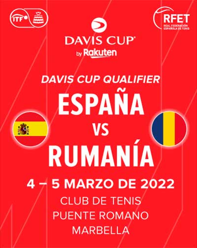 Entradas Davis Cup España vs Rumanía en Málaga
