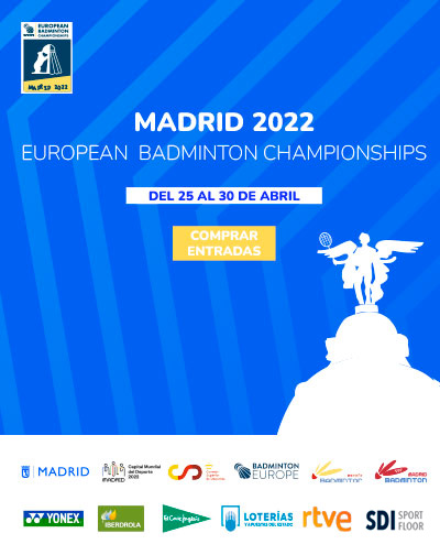 Entradas Campeonato de Europa de Bádminton en Madrid