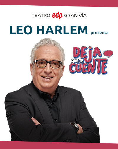 Leo Harlem. Deja que te Cuente en Madrid
