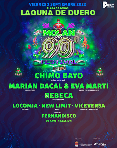 Concierto Molan los 90 en Valladolid