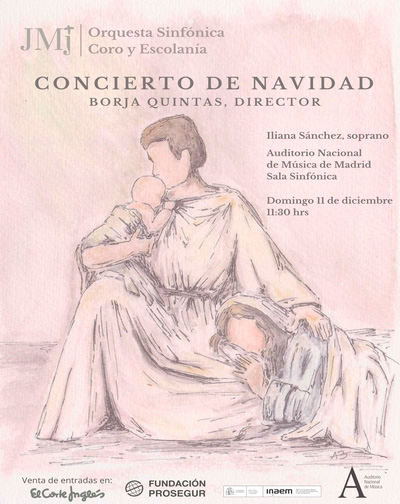 Concierto C.de Navidad Orquesta Sinfónica, Coro y Escolanía JMJ en Madrid