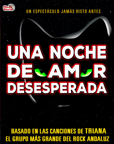 Concierto Una noche de amor desesperada - Basado en las canciones de Triana en Sevilla