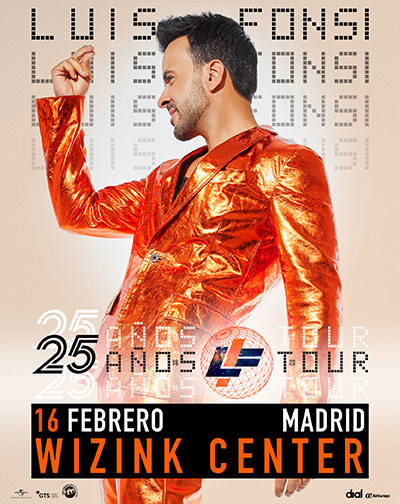 Concierto Luis Fonsi en Madrid