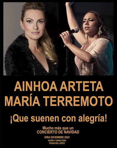 Concierto ¡Que Suenen con Alegría! Ainhoa Arteta + María Terremoto en Sevilla