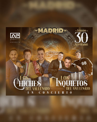 Concierto Los Chiches + Los Inquietos en Madrid