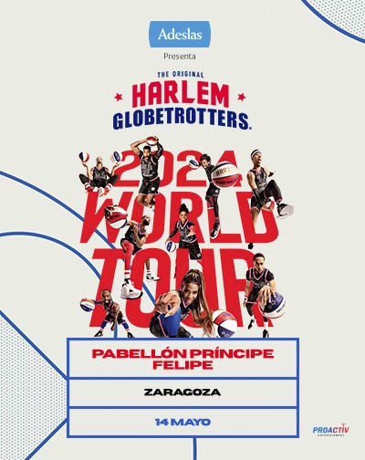 Entradas Harlem Globetrotters en Zaragoza