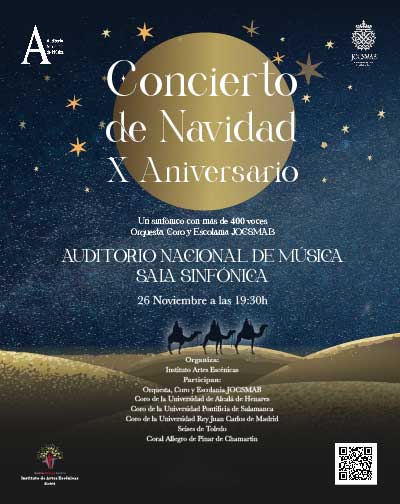 Concierto Concierto de Navidad - X Aniversario Orquesta, Coro y Escolanía JOCSMAB en Madrid