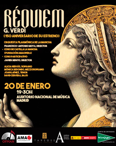 Concierto Réquiem, G.Verdi - Orquesta Filarmónica de la Mancha en Madrid