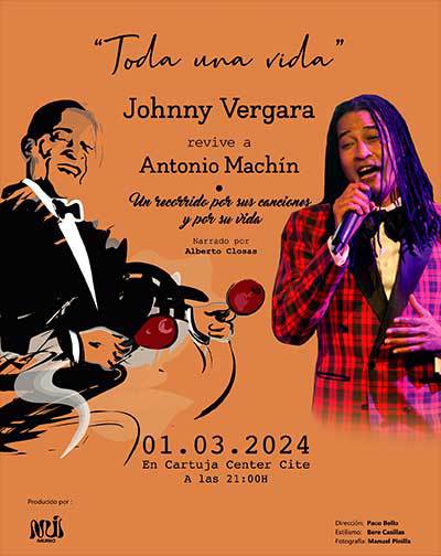 Concierto Homenaje a Antonio Machín - Johnny Vergara en Sevilla