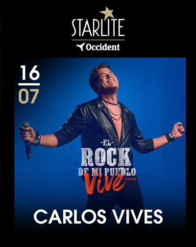 Concierto Carlos Vives - Starlite Festival Occident 2024 en Málaga