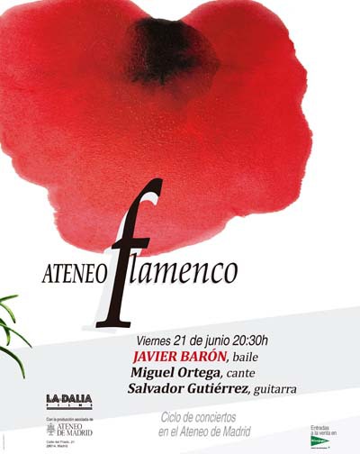 Concierto Ateneo Flamenco - Javier Barón en Madrid
