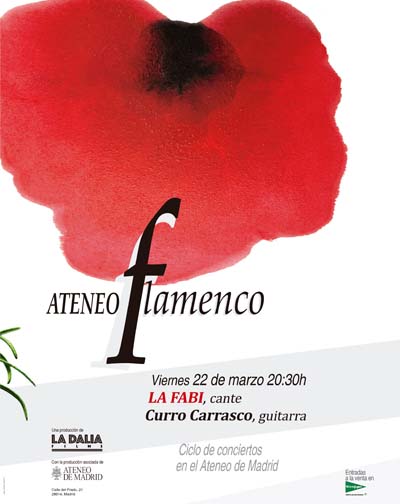 Concierto Ateneo Flamenco - La Fabi en Madrid