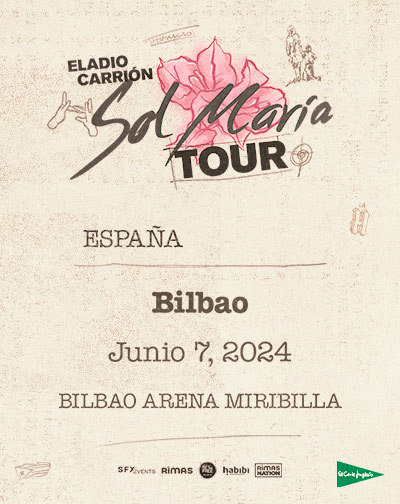 Concierto Eladio Carrión - Sol María Tour en Vizcaya