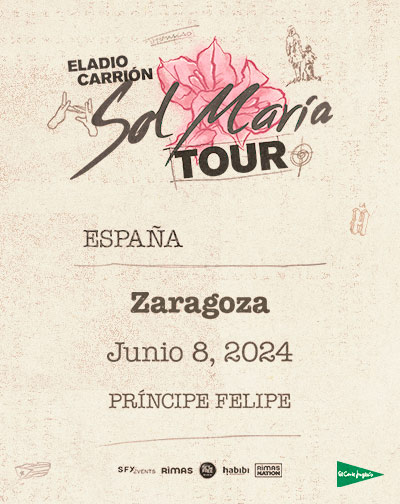 Concierto Eladio Carrión - Sol María Tour en Zaragoza