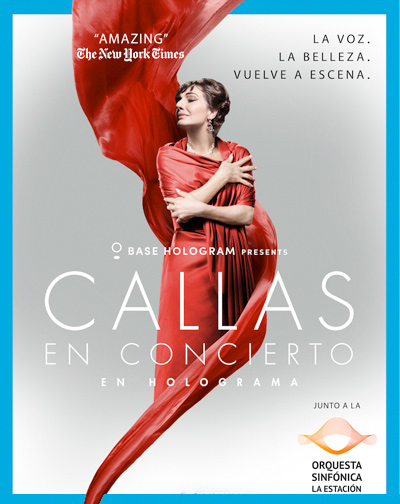 Callas En Concierto - En Holograma en Madrid