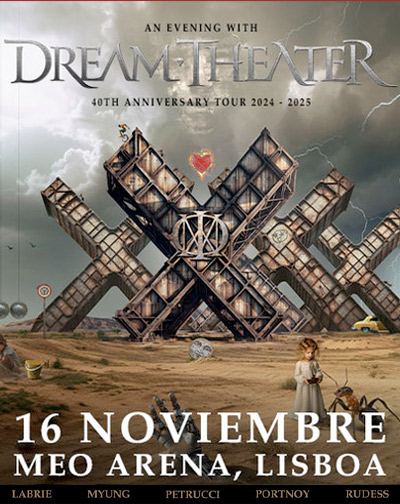 Concierto Dream Theater - 40th Anniversary Tour 2024 - 2025 en Lisboa