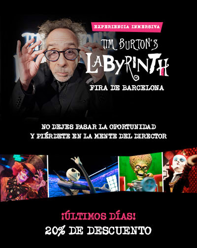 Entradas Tim Burton's Labyrinth en Barcelona