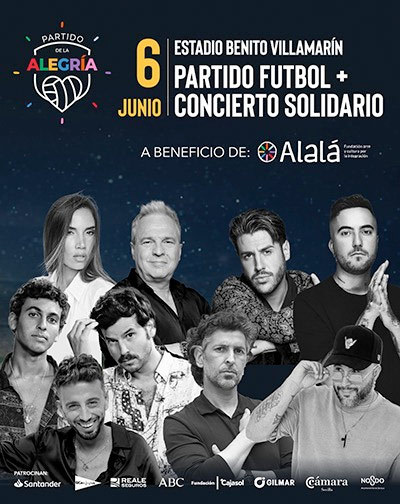 Entradas Partido de la Alegría en Sevilla