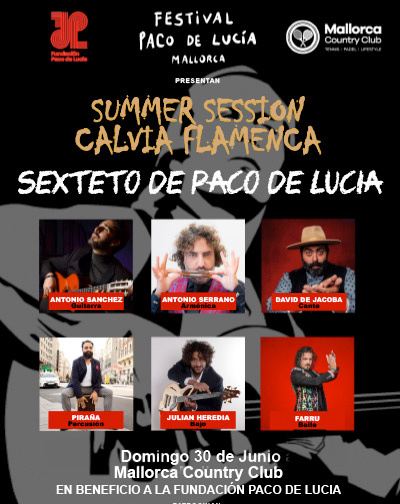 Concierto Sexteto Paco de Lucía en Illes Balears