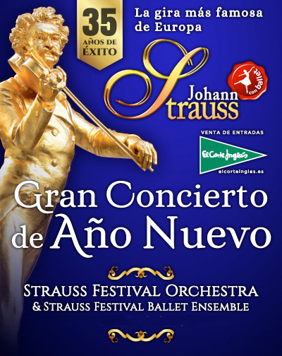Concierto Johann Strauss. Gran Concierto de Año Nuevo en Málaga