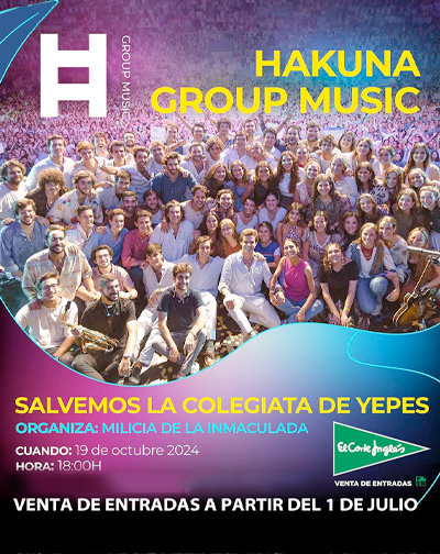 Concierto Hakuna Group Music en Toledo
