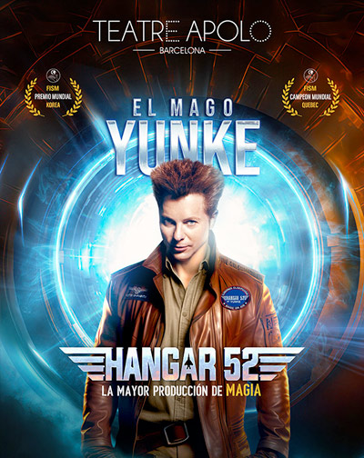 Hangar 52 - Mago Yunke en Barcelona