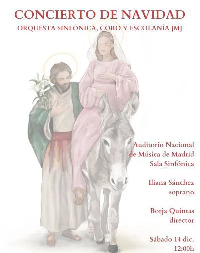 Concierto Concierto de Navidad Orquesta Sinfónica Coro y Escolanía JMJ en Madrid