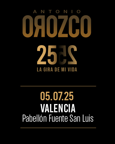 Concierto Antonio Orozco en Valencia
