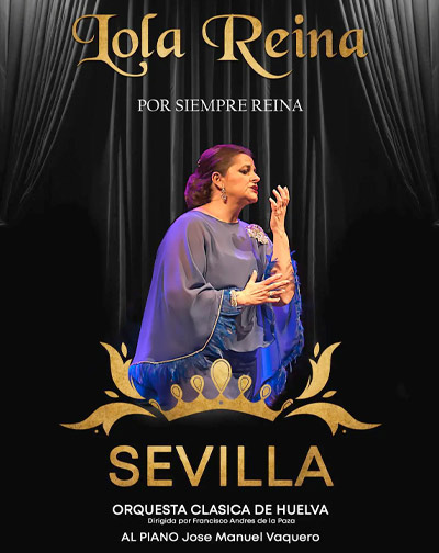 Concierto Por Siempre Reina - Lola Reina en Sevilla