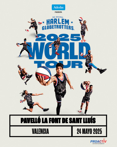 Entradas Harlem Globetrotters en Valencia/Valéncia
