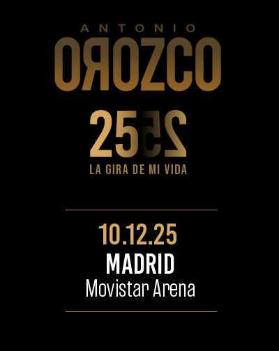 Concierto Antonio Orozco en Madrid