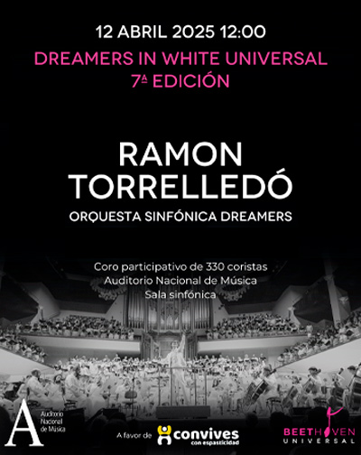 Concierto Dreamers in White Universal con Ramón Torrelledó en Madrid