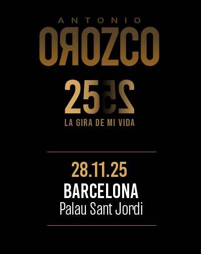 Concierto Antonio Orozco en Barcelona