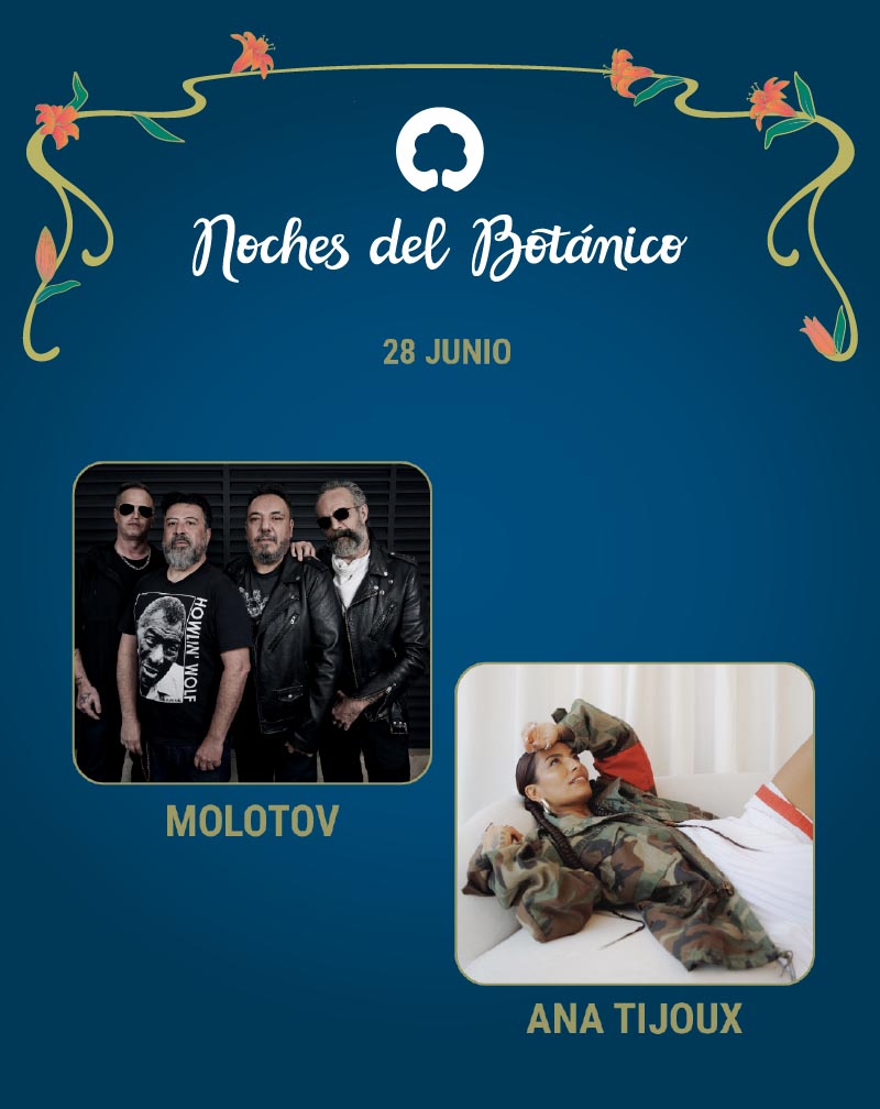 Concierto Molotov / Ana Tijoux - Noches del Botánico en Madrid