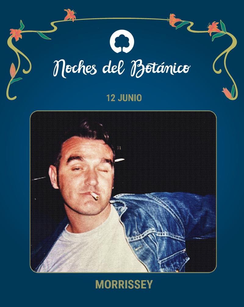 Concierto Morrissey - Noches del Botánico en Madrid