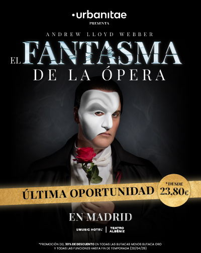 El Fantasma de la Ópera en Madrid