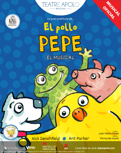 La Gran Aventura de... El Pollo Pepe - El Musical en Barcelona