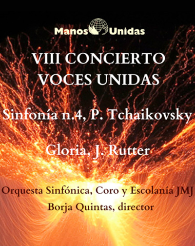 Concierto VIII Concierto Voces Unidas a favor de Manos Unidas-Orquesta Sinfónica, Coro y Escolanía JMJ en Madrid