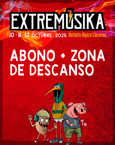 Festival Festival Extremúsika - Abono + Zona de Descanso 2025 en Madrid
