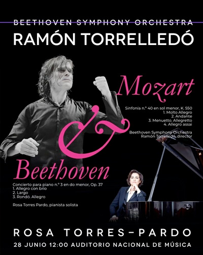 Concierto Mozart & Beethoven - Ramón Torrelledó en Madrid