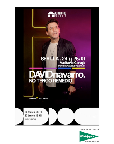 Entradas No Tengo Remedio - David Navarro en Sevilla