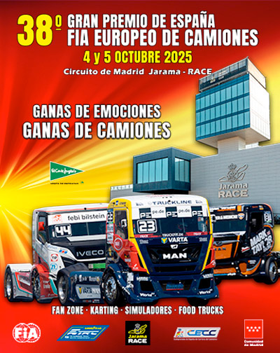 Entradas XXXVIII - Gran Premio de España FIA Europeo de Camiones en Madrid