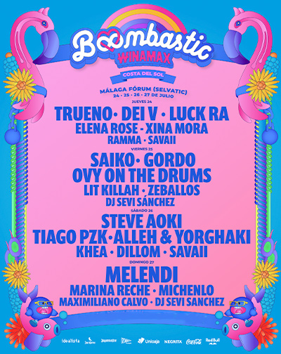 Festival Boombastic en Málaga