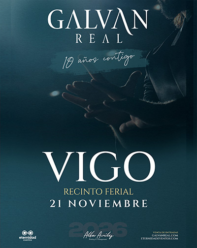 Concierto Galván Real - Gira 10 Aniversario en Pontevedra